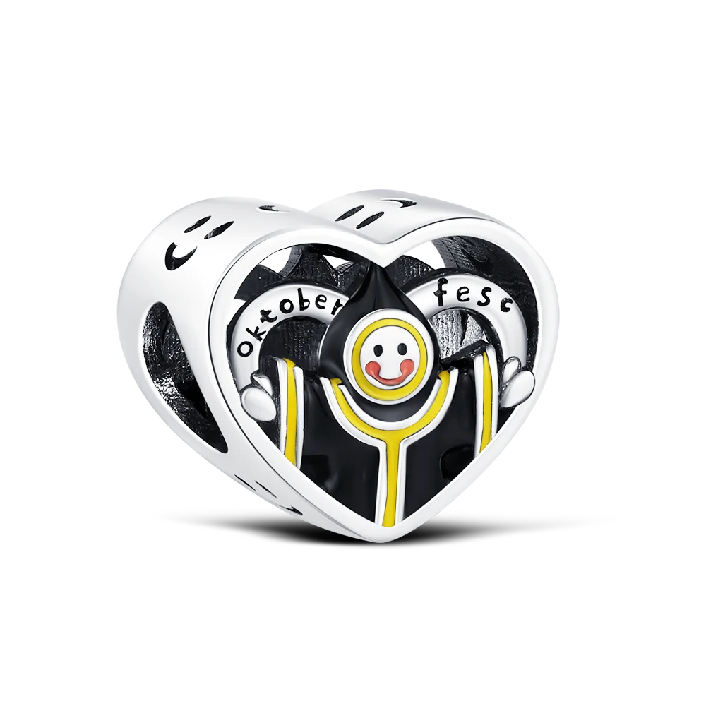 Silberne Armbandanhänger – HerzGlanz Oktoberfest 2025