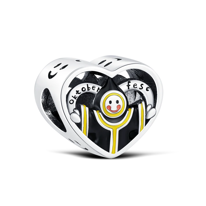 Silberne Armbandanhänger – HerzGlanz Oktoberfest 2025