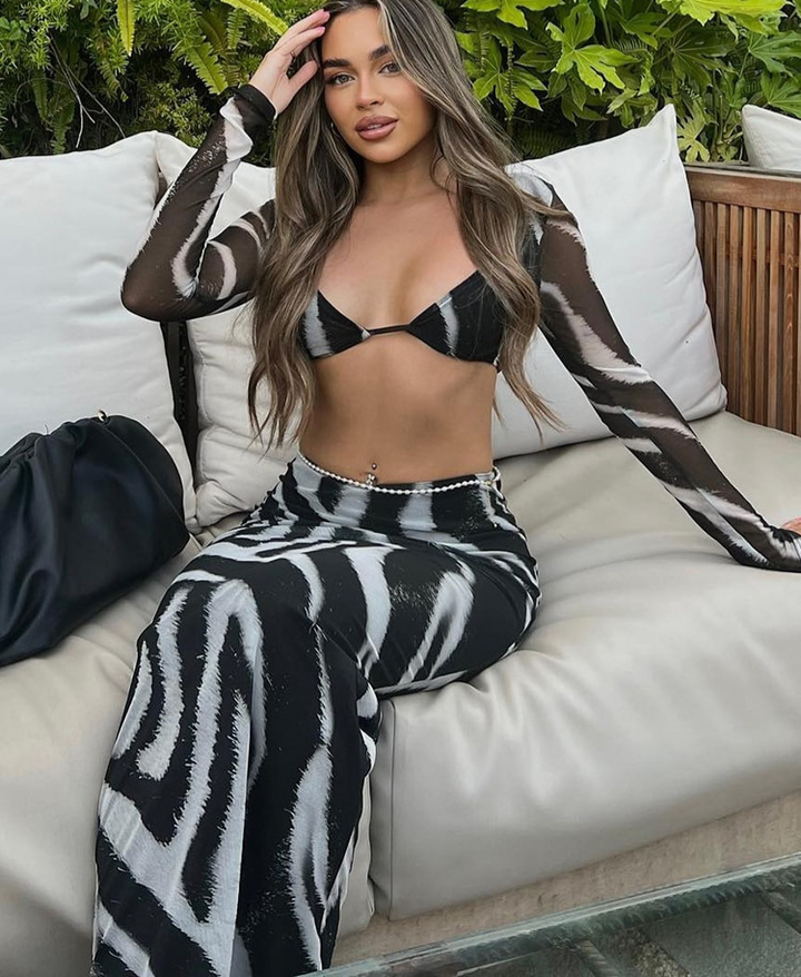 Gestreiftes Sommer-Set mit Rock – Trendig & Feminin – Melina