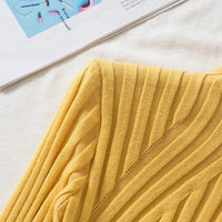 Damen Strickpullover mit Rollkragen und langen Ärmeln – Elodie