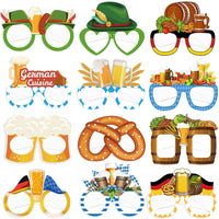 Fotobrillen Set (12 Stück)  – GaudiGläser Oktoberfest 2025