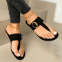 Sommerliche Clip-Toe Sandalen für Damen mit Leichter Passform – Nayela