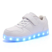 Kinder-LED-Sneaker mit Farbwechsel-Leuchteffekt beim Gehen