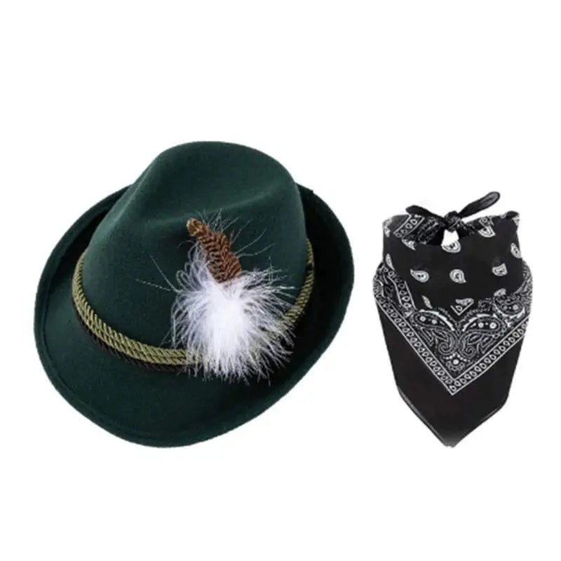 Trachten Accessoire-Set mit Hut & Schal – TrachtenHeld Oktoberfest 2025