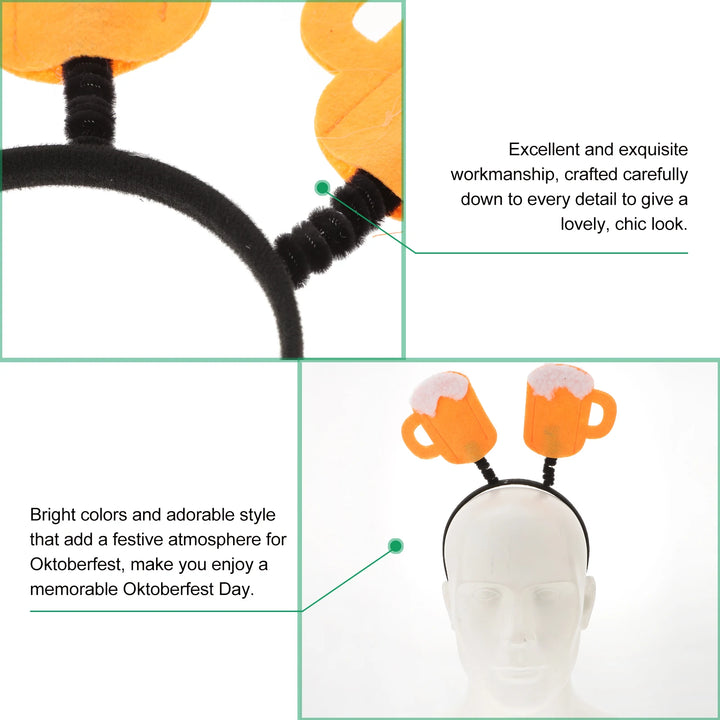 Haarreifen Set – SchaumSpaß Oktoberfest 2025 (6er-Set)