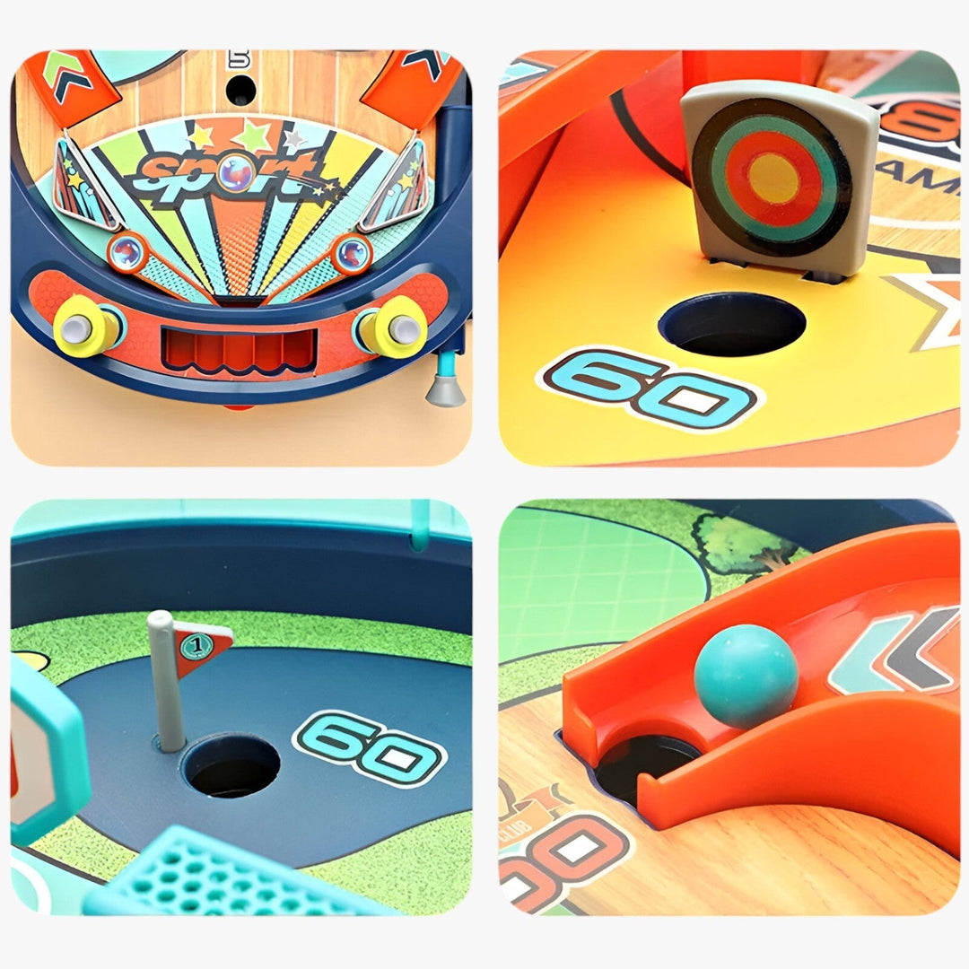 Interaktives Zwei-Spieler-Actionspiel für Kinder – DuoPower Spielarena