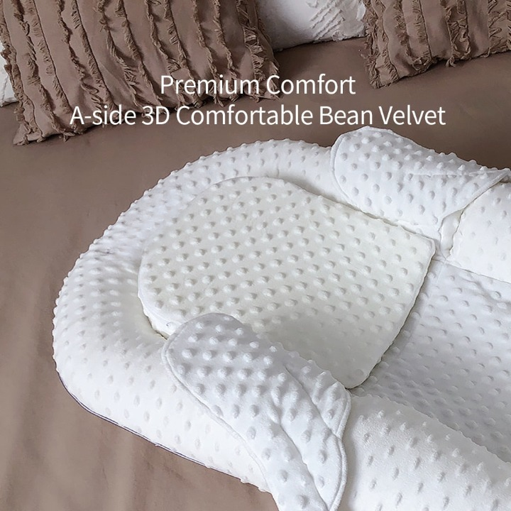 Ergonomisches Babynest mit Rückenstütze und Mesh-Liegefläche – Cosynido