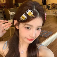 Haarspangen Set im Bierkrug-Design (6er-Set) – SchaumSpangen Oktoberfest 2025