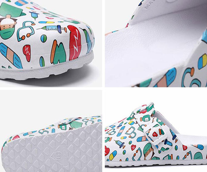 Wasserfeste & Leichte Damen Pflege-Clogs – Rutschfest & Hygienisch