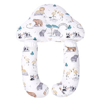 Ergonomisches Babykissen aus Baumwolle für sicheren und bequemen Schlaf