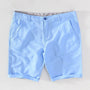 Strandshorts Herren Leinen-Baumwolle Sommerlook mit Knopfverschluss - Sandro