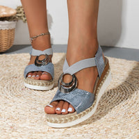 Sleehak Sandalen met Slangenprint – Viperra