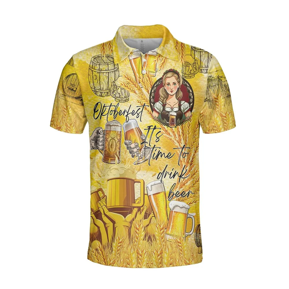 Poloshirt mit Oktoberfest Print – BayernPolo Oktoberfest 2025