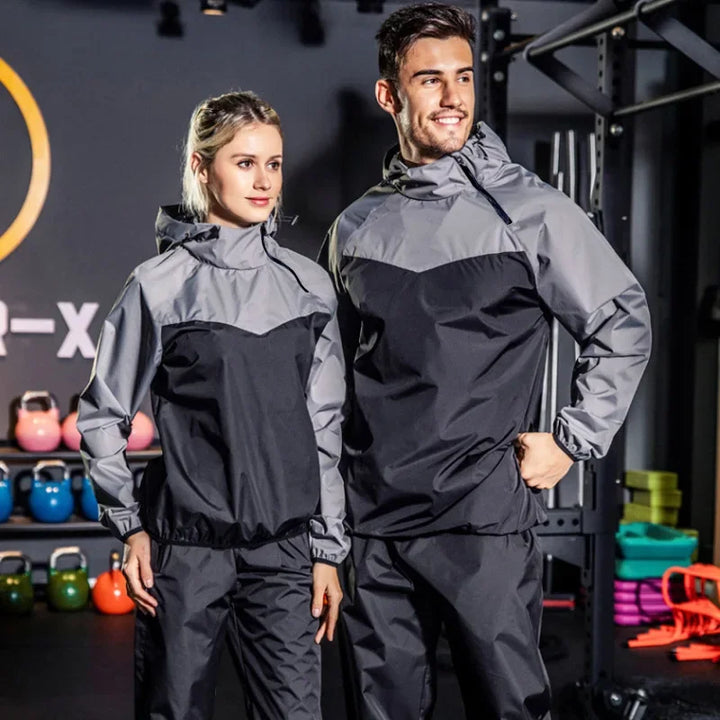 Leichtes Unisex Trainingsset mit Zipper & Kapuze – Remo