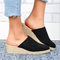 Retro Chic Keilabsatz Sandalen - Vera Herbstzauber Edition