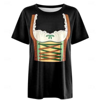 T-Shirt im Dirndl-Look – DirndlShirt Oktoberfest 2025