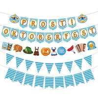 Papier-Wimpelgirlande im Oktoberfest-Design – WimpelFreude Oktoberfest 2025