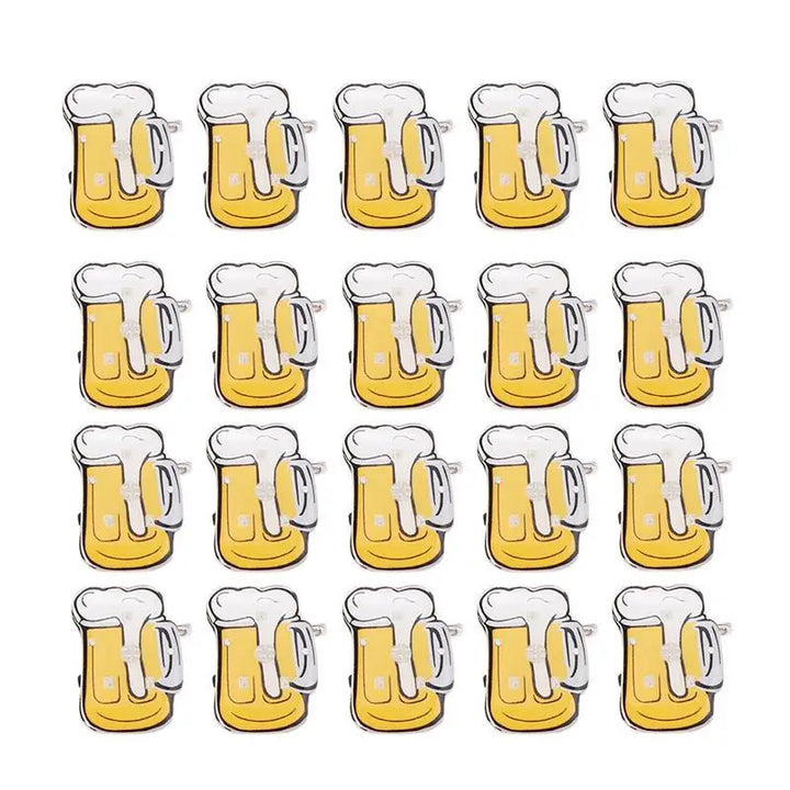 LED Anstecknadeln Bierkrug – LichterFreude Oktoberfest 2025