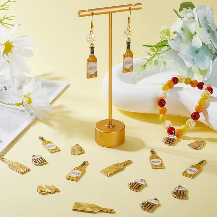Schmuckanhänger im Bier-Design (40er-Set) – ProstCharms Oktoberfest 2025