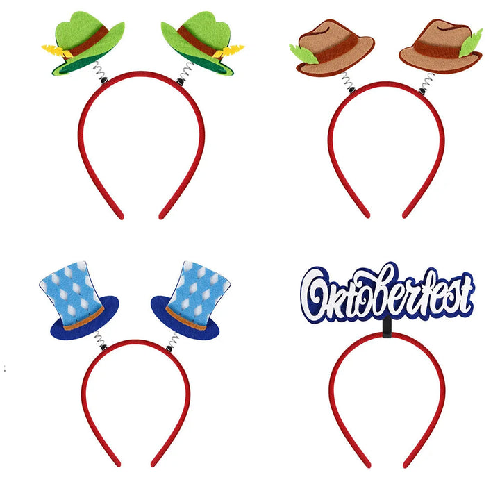 Haarreif-Set im Oktoberfest-Design (16-teilig) – KopfGaudi Oktoberfest 2025