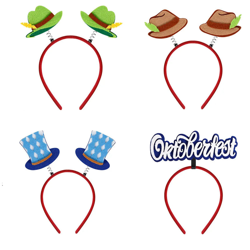 Haarreif-Set im Oktoberfest-Design (16-teilig) – KopfGaudi Oktoberfest 2025