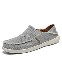 Leichte Canvas-Slipper für Herren | Atmungsaktive Herbst-Espadrilles - Niko