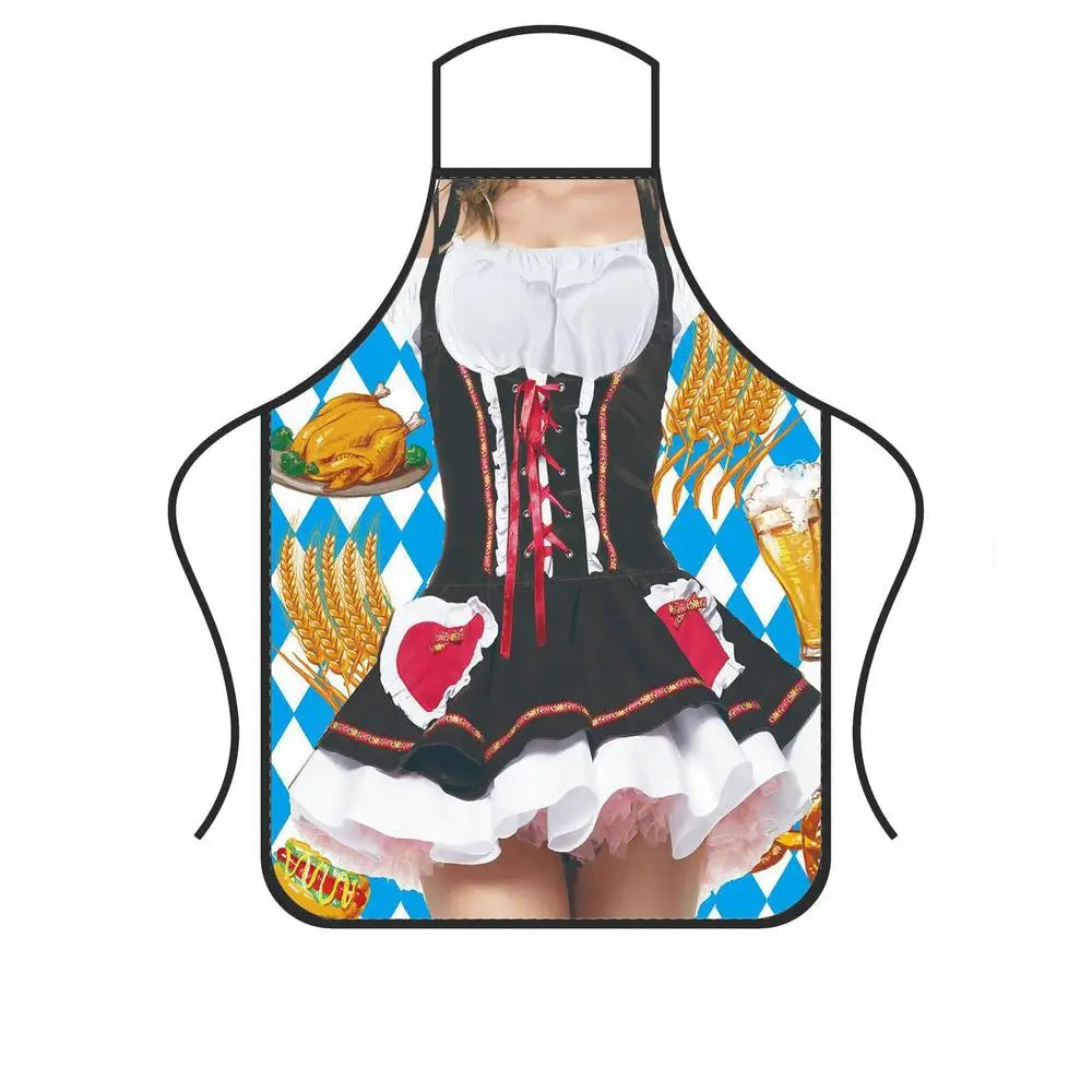 Lustige Bayern-Küchenschürze & Party-Schürze – GaudiGrill Oktoberfest 2025