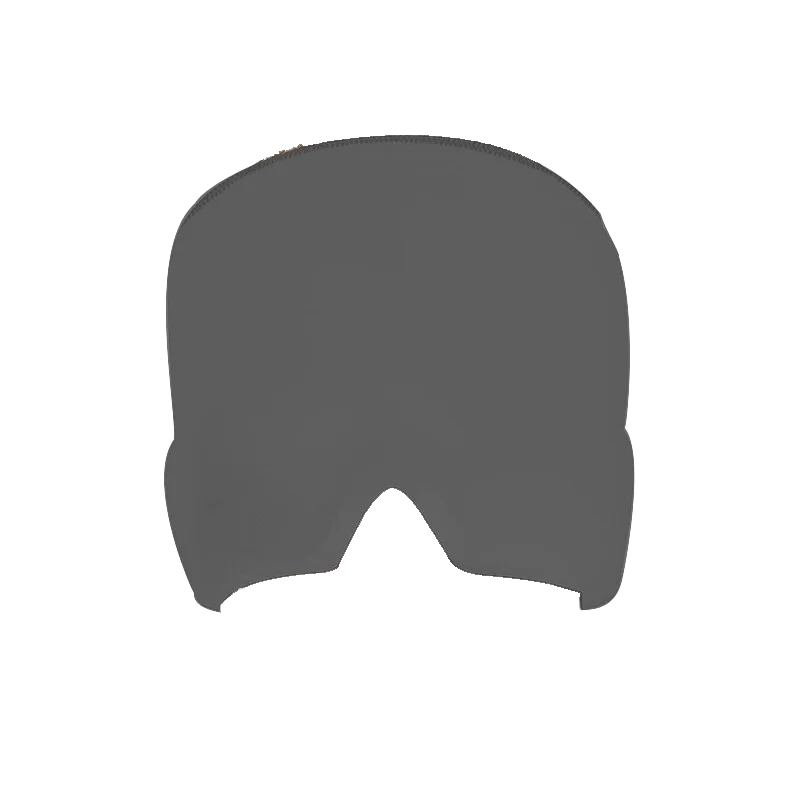 Graues Snowboard-Visier, Ersatzlinse, kratzfest, UV-Schutz, Wintersportzubehör.