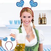 Haarreif-Set im Oktoberfest-Design (16-teilig) – KopfGaudi Oktoberfest 2025