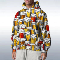3D Bierkrug Hoodie – ProstStyle Oktoberfest 2025