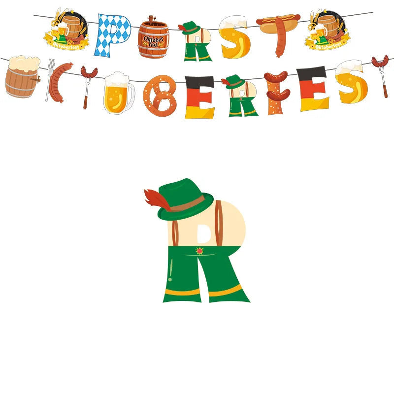 Party-Deko Set im Oktoberfest-Design – WiesnFreude Oktoberfest 2025