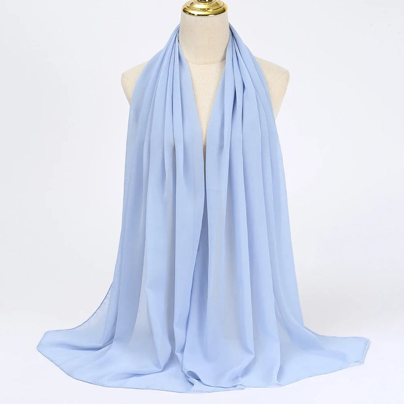 Chiffon Hijab Schal – Herbstzauber Leilani