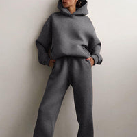 Damen Oversized Lounge Jogging Set – Liv Herbstedition