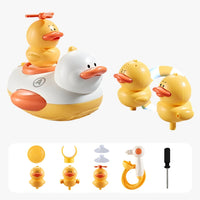 Wasserspaß Badeente mit Fontäne – Interaktives Badespielzeug für Kinder