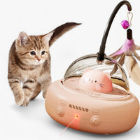 Slim Laser Katzenspielzeug mit Regenbogenlicht – Nola