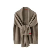 Damen Strick-Umhang aus weichem Material – Lorena