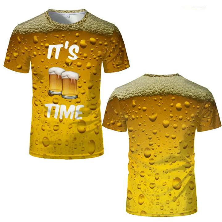 T-Shirt im Bier-Design – SchaumShirt Oktoberfest 2025
