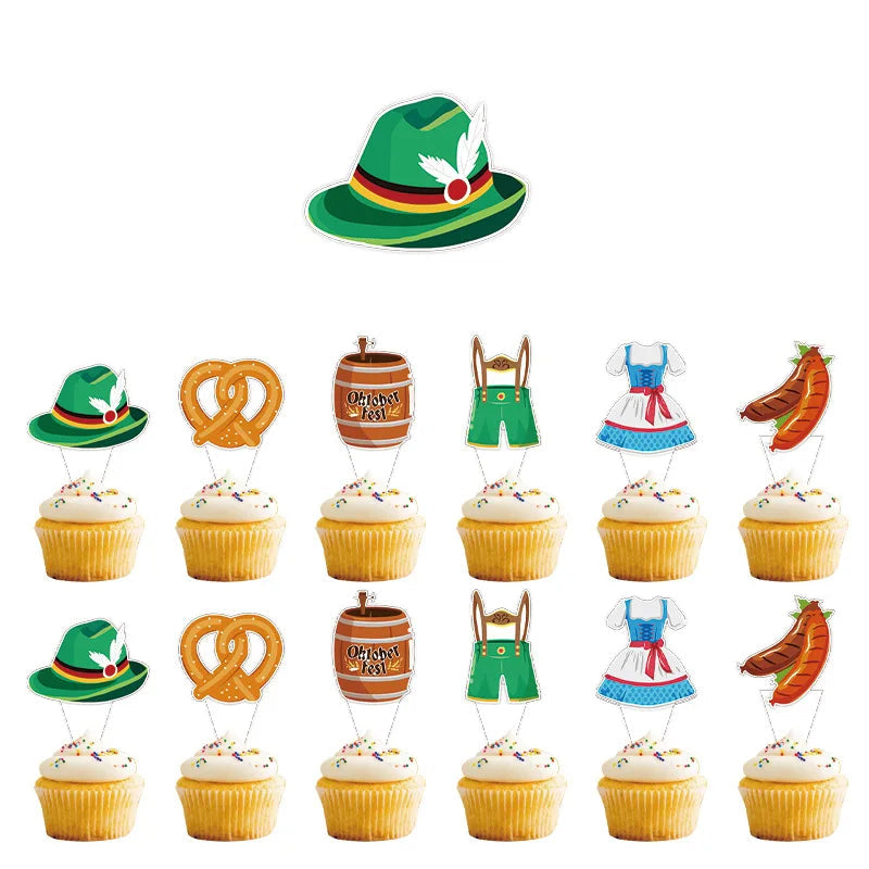 Party-Deko Set im Oktoberfest-Design – WiesnFreude Oktoberfest 2025