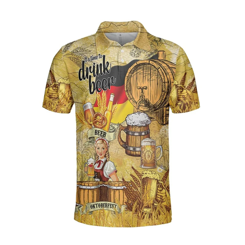 Poloshirt mit Oktoberfest Print – BayernPolo Oktoberfest 2025