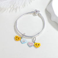 Silberne Armbandanhänger – HerzGlanz Oktoberfest 2025