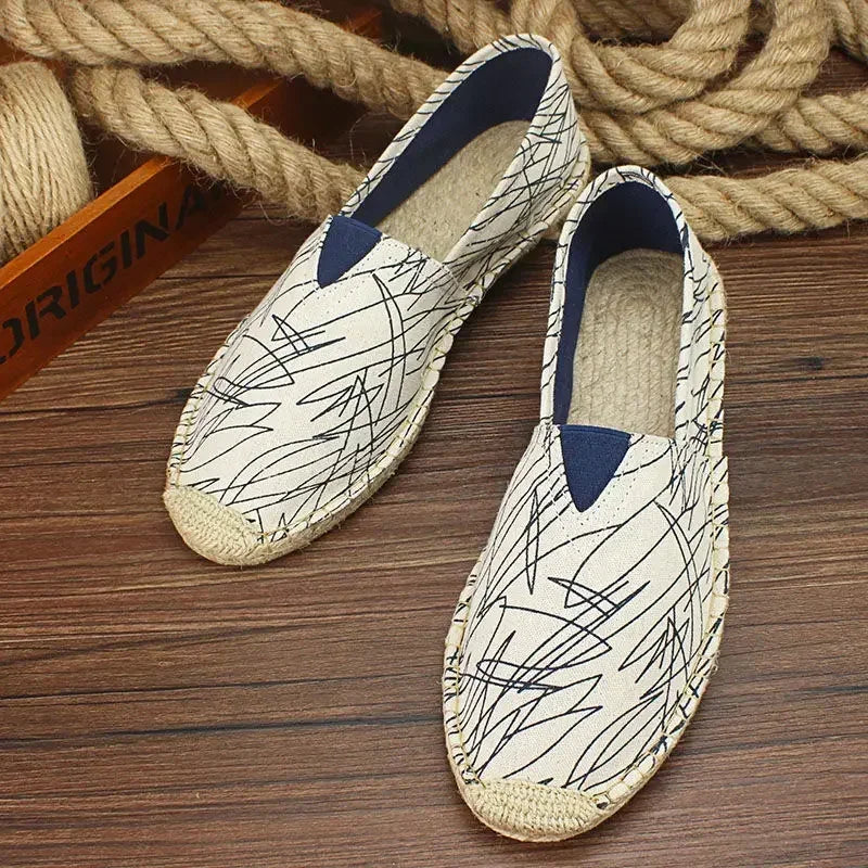 Herren Espadrille mit Graffiti-Design – Elio