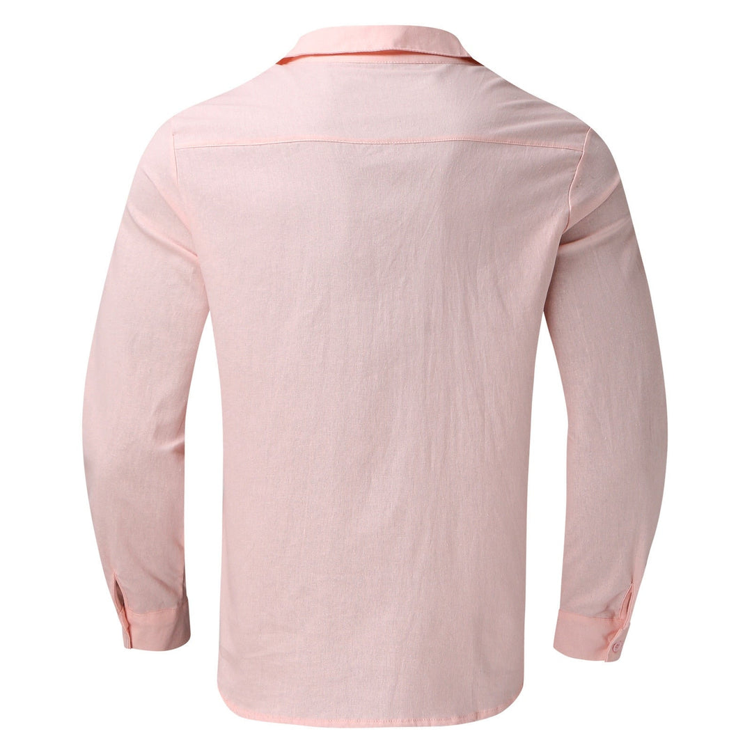 Stilvolles Herbsthemd in Übergröße für Herren – Hayes