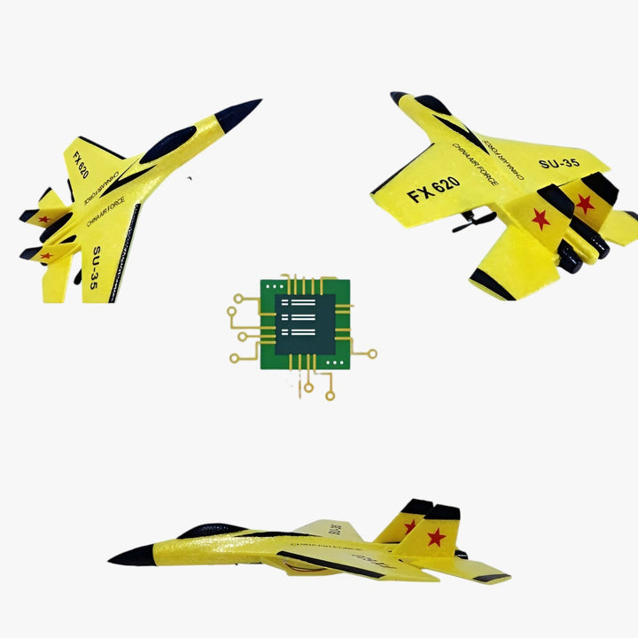 LED-Gleiter FalconAir – RC-Flugzeug mit Schwebeeffekt & Fernbedienung