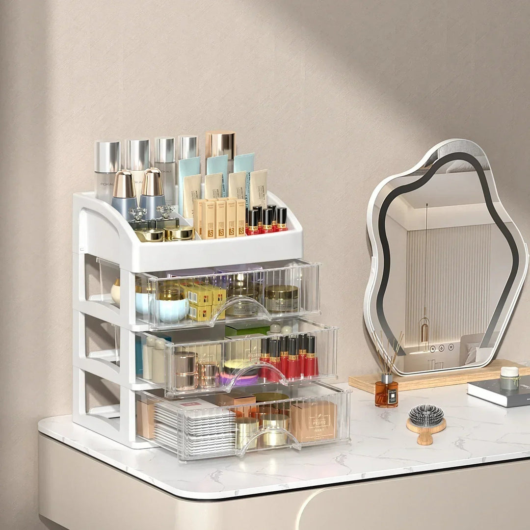Transparenter Make-up-Organizer aus Acryl - Clarityn