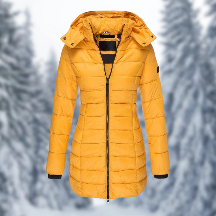 Wasserdichte Halblange Winterjacke - Winterzauber in Aspen