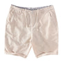 Strandshorts Herren Leinen-Baumwolle Sommerlook mit Knopfverschluss - Sandro
