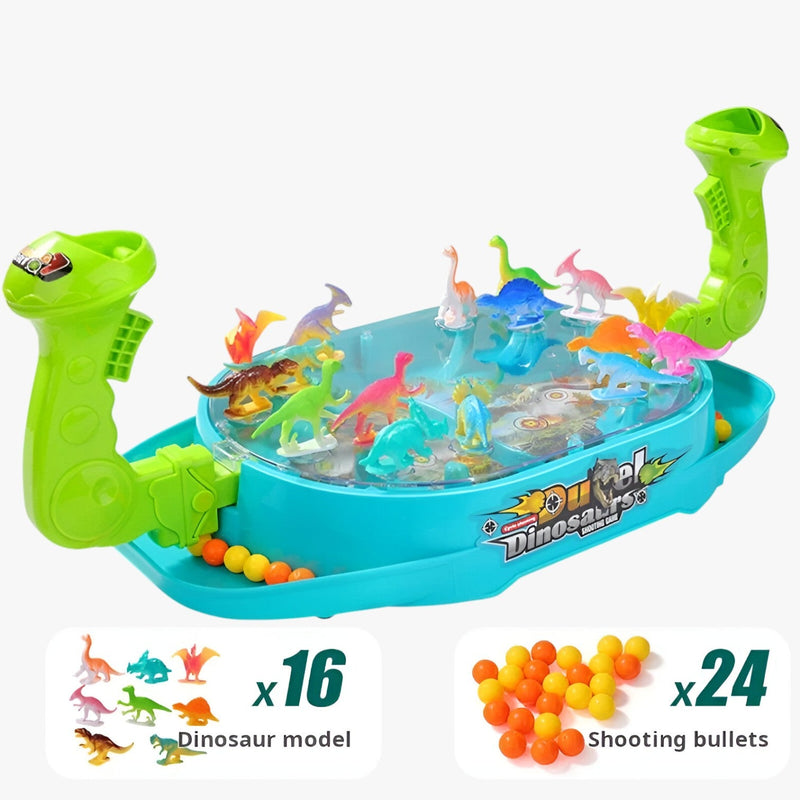 Katapultspaß DinoShot – Geschicklichkeitsspiel für Zwei mit Lernfaktor