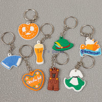 Schlüsselanhänger Set „Oktoberfest“ (8 Motive, 1+1 Gratis) – WiesnGlück Oktoberfest 2025