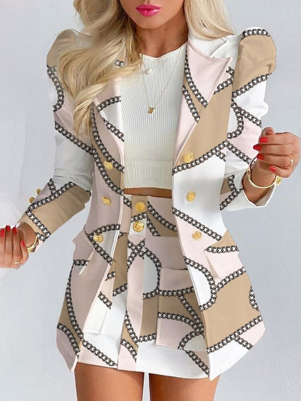 Blazer-Rock-Set Damen – Herbstlich Stilvoll & Kombinierbar – Thalia