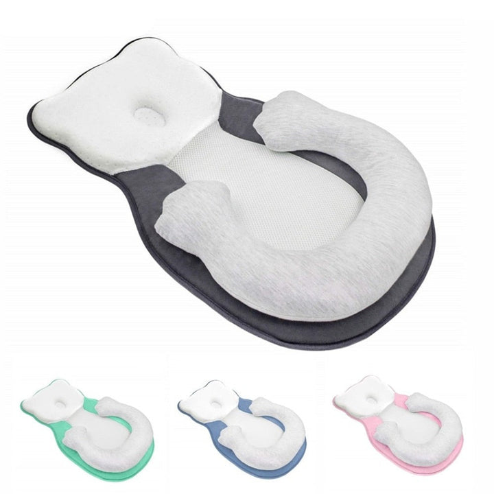 Weiches Neugeborenen-Lagerungskissen mit Beinunterstützung – KuschelNest